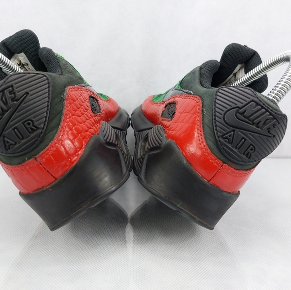 Nike Air Max 90 Premium multicolor  Reptile-Sneakers-shoes size 7 customized. - Picture 3 of 8